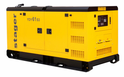 Stager YDY61S3 Generator insonorizat 61kVA, 79A, 1500rpm, trifazat, diesel foto