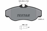 Set placute frana TEXTAR 2345201