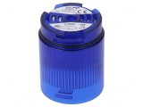 Semnalizator luminos LED albastru 24VDC IP65 &Oslash;50x69mm