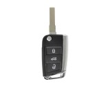 Carcasa Cheie Briceag VW Golf 7 Cromata AutoProtect KeyCars, Oem