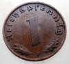 B.103 GERMANIA 1 REICHSPFENNIG 1939 F, Europa, Bronz