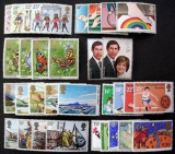 ANGLIA 1981-Toate timbrele care au fost emise in 1981-comemorative si uzuale-MNH, Nestampilat
