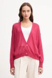 United Colors of Benetton cardigan de l&acirc;nă culoarea roz, light, 109PD6056