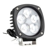 Proiector LED 29W Combo 9-50V 12V 24V AMiO, 108x108x48 mm, spot + flood, pentru off-road, agricultura, constructii si transport