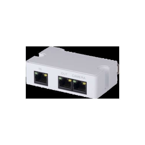 Accesoriu supraveghere Dahua PFT1300 POE Extender, conectare la 3 camere IP(consum &amp;lt;8W), Distanta maxima transmisie: 300m SafetyGuard Surveillance