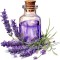 Sticker decorativ, Esenta Lavanda, Mov, 60 cm, 1339STK-2