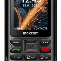 Telefon mobil Maxcom Strong, Dual SIM IP68, 4G (Negru)