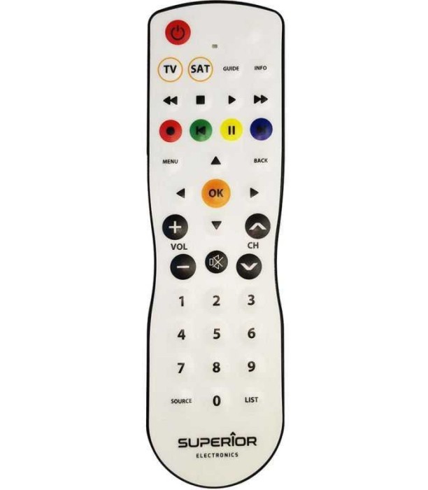 Telecomanda universala pentru TV model Superior SAFE se poate spala