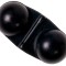 Clopotel Zeck Double Rattle, Black, 5buc/plic