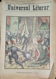 Revista Universul Literar nr.5/1898 pe coperta O drama sangeroasa intr-un bal