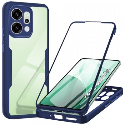 Husa pentru Oppo Reno14, Techsuit, ColorVerse 360, Albastra foto