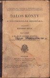 HST C1169 Dalos k&ouml;nyv a n&eacute;piskol&aacute;k sz&aacute;m&aacute;ra 1906 Sztank&oacute; Bela