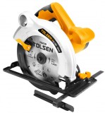 Fierastrau circular Tolsen FX Force Xpress, 1300W, 185mm, taiere 45&deg;-90&deg;, industrial