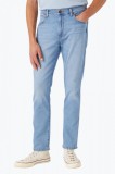 Blugi barbati Larston cu croiala Slim Fit din bumbac albastru deschis (Marime: