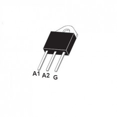 TRIAC 25A 700V CAPSULA TOP3 BTA26-700B Electronic Technology foto