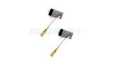 2x Z&acirc;na cărbunelui, perie de motor 6,5x8x13 pentru scule electrice
