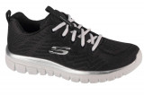 Cumpara ieftin Pantofi pentru adidași Skechers Graceful - Get Connected 12615-BKW negru