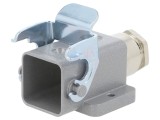 Carcasă conector HDC cu clichet, IP65