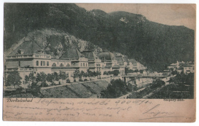 1909 - Baile Herculane, salonul Szapary (jud.Caraș-Severin) foto