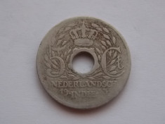 5 CENTS 1913 INDIILE OLANDEZE foto