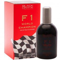 Apa de toaleta F 1 World Champion, 3,33 FL.OZ. 80% Vol. Alc, 100 ml, pentru barbati