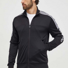 adidas bluză TIRO bărbați, culoarea negru, cu imprimeu IA3047