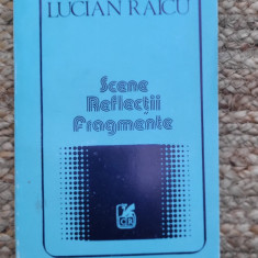 Lucian Raicu - Scene, Reflectii, Fragmente
