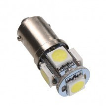 Led auto BAX9S cu 5 leduri SMD foto