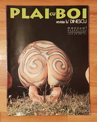 Plai cu boi. Revista lu&amp;#039; Dinescu, Anul 2 Nr. 8 foto