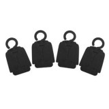 Set Odorizante Umeraș Parfumat, Formă de Sacou, Negru, Aromă de Vanilie, 4 bucăți, CMCLASS