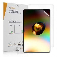 Set 2 Folii de protectie pentru tableta Samsung Galaxy Tab S8 Ultra , Kwmobile, Transparent, Plastic, 57136.1