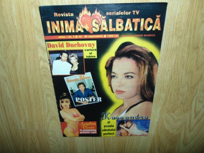 Inima Salbatica -Revista Serialelor NR:2 -Eduardo Palomo foto