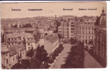 4 - Bucuresti - Vedere generala, carte postala tiparita in Berlin WW1, Circulata, Fotografie
