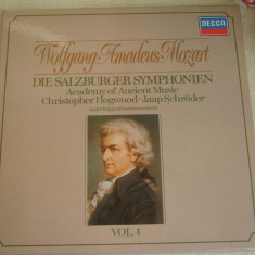 MOZART - Simfonii Vol. 4 - Cutie cu 4 Viniluri DECCA Perfecte