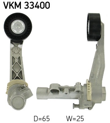 SKF VKM 33400 rola intinzator,curea transmisie