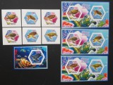 R.DU TCHAD-BROASTE TESTOASE-SET 6 V.+4 S/Sh.NEOBLITERATE-NEDANTELATE-MNH** - EP 040A, Africa, Transporturi