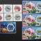 R.DU TCHAD-BROASTE TESTOASE-SET 6 V.+4 S/Sh.NEOBLITERATE-NEDANTELATE-MNH** - EP 040A