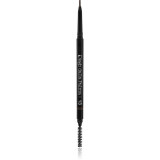 Diego dalla Palma High Precision Brow creion spr&acirc;ncene precise rezistent la apa culoare 13 Charcoal Brown 0,09 g