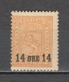 Norvegia.1929 Stema-supr. KN.2 foto
