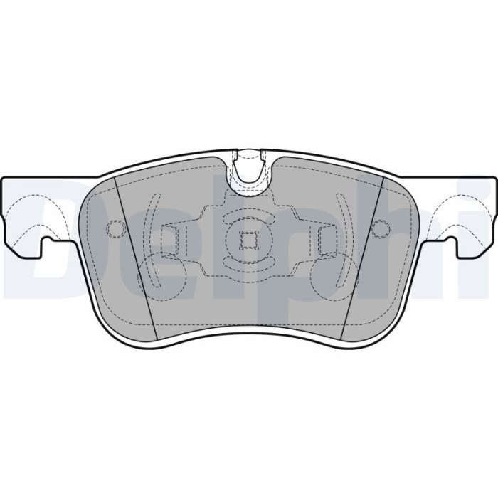 DELPHI LP2689 set placute frana,frana disc
