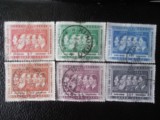 Congo Belgian -Regi ai Belgiei-serie completa-stampilate, Stampilat