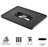 Suport Pad Laptop cu Surub 1/4 sau 3/8 Tripod Tray Holder