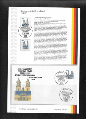 Germania FDC 12.1993 foto