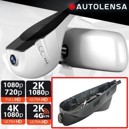 Camera DVR Peugeot 2008 2015-18, camera fata 1080p Autolensa, Model 24/7 Negru PE04 CarStore Technology