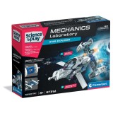 Kit de constructie, Clementoni, Science &amp; Play, Nava Spatiala, 90 piese