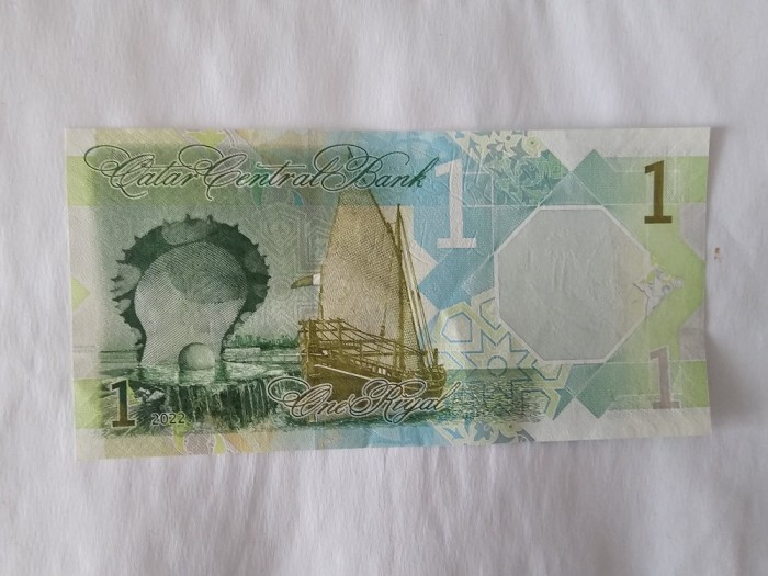 Qatar 1 Riyal 2022 Nou