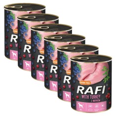 Rafi Adult GF Pate with Turkey 6 x 800 g foto