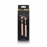 Bound - Nipple Clamps - D2 - Rose Gold, Orion