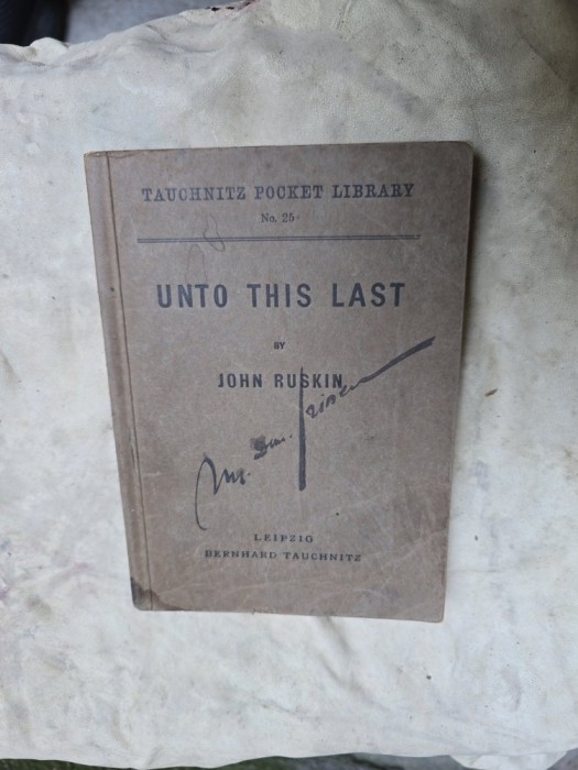 Unto This Last - John Ruskin