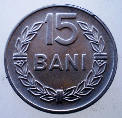 1.773 ROMANIA RPR 15 BANI 1960 foto